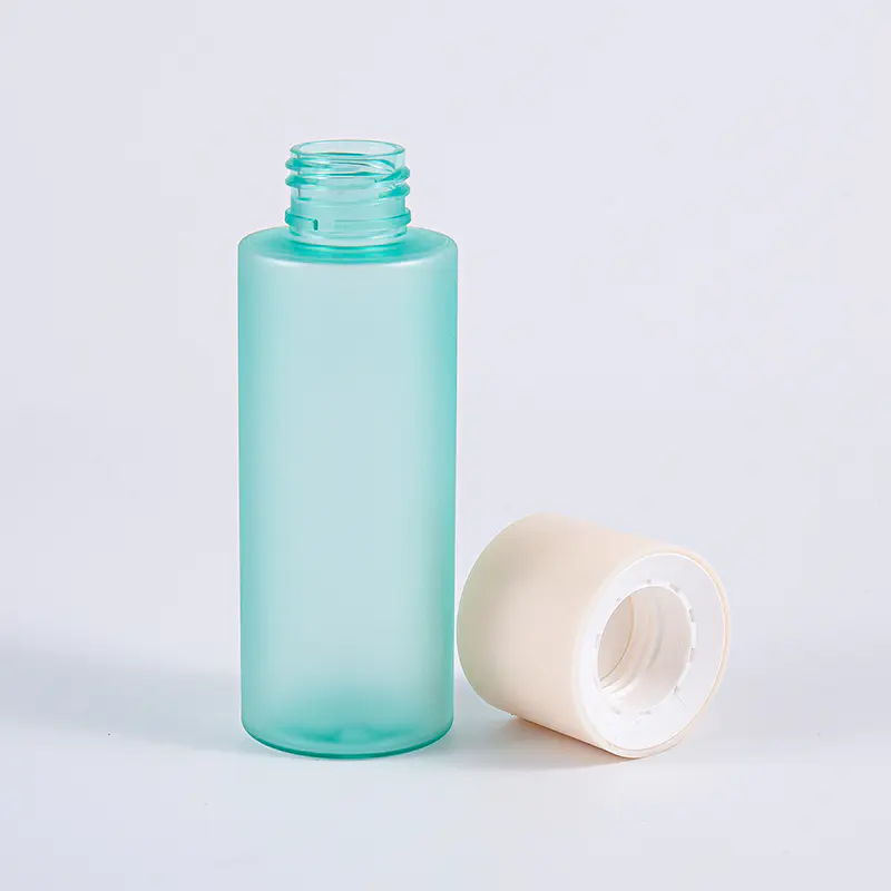 Penggunaan Makanan Dan Farmasi Botol Plastik PET 100ml Dengan Tutup Sekrup