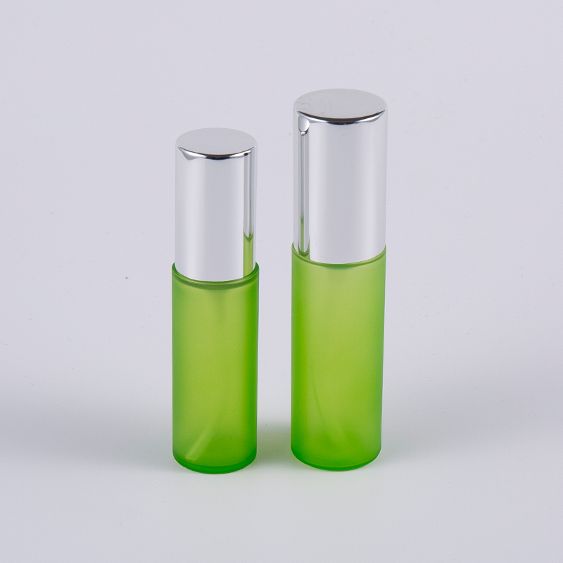 Green frost 20ml 30ml PET PETG botol lotion dinding tebal bulat dengan pompa
