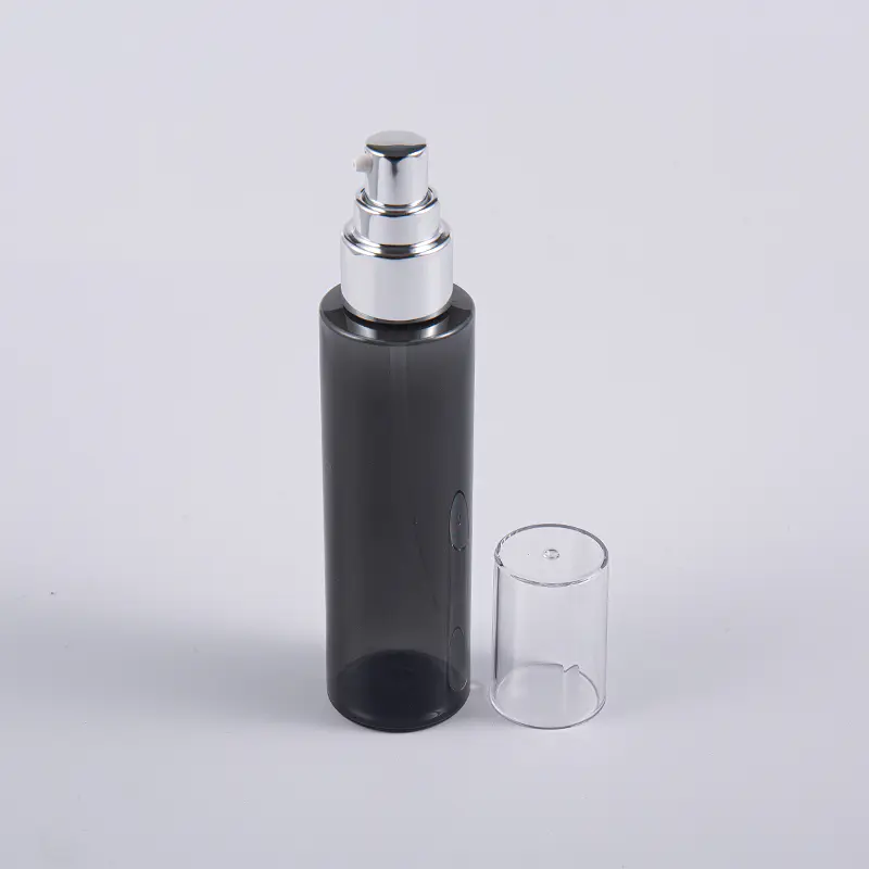 Wadah Portabel Botol Toner Pembersih Bulat 120ml yang Dirancang