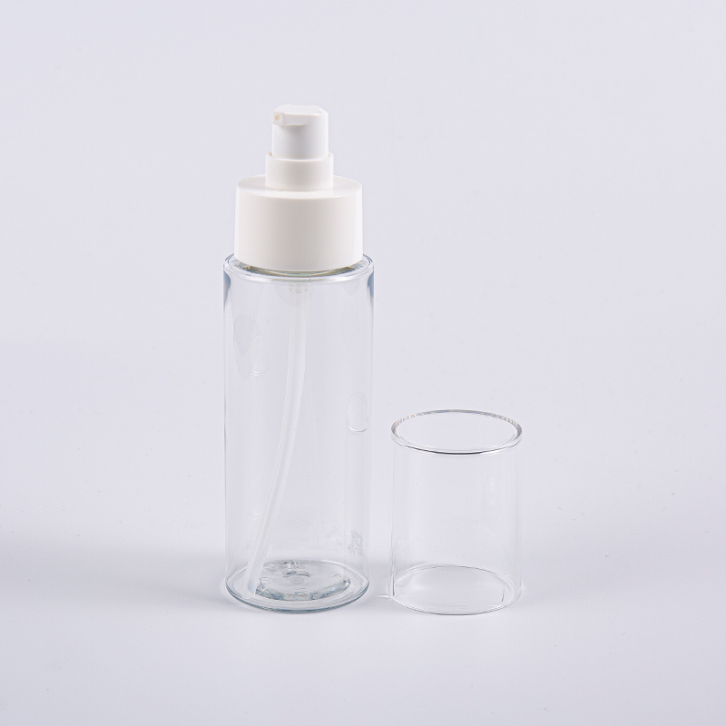 Botol Toner Wajah Frost PET Bulat 100ml Botol Toner Wajah Frost PET Bulat 100ml