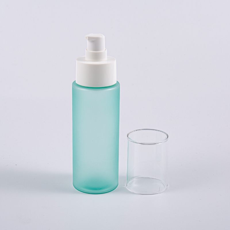 Botol Toner Wajah Frost PET Bulat 100ml Botol Toner Wajah Frost PET Bulat 100ml