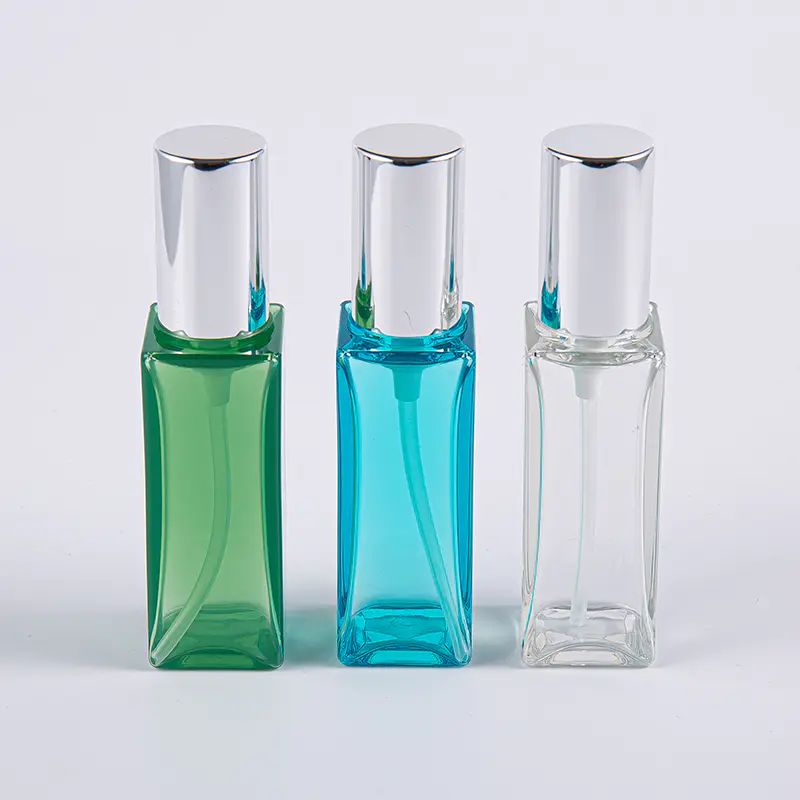 Bepergian Gunakan Pelembab Wajah Botol Lotion PETG Square 30ml 