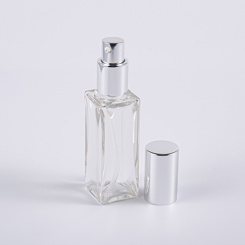 Bepergian Gunakan Pelembab Wajah Botol Lotion PETG Square 30ml Bepergian Gunakan Pelembab Wajah Botol Lotion PETG Square 30ml