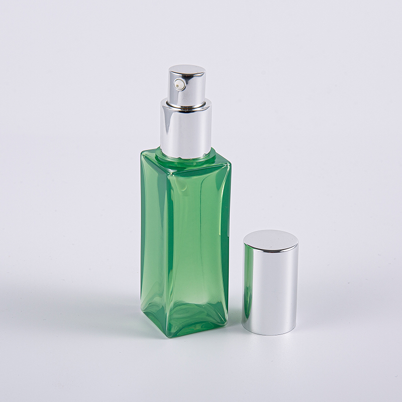 Bepergian Gunakan Pelembab Wajah Botol Lotion PETG Square 30ml Bepergian Gunakan Pelembab Wajah Botol Lotion PETG Square 30ml