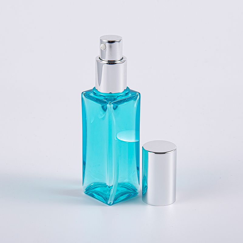 Bepergian Gunakan Pelembab Wajah Botol Lotion PETG Square 30ml Bepergian Gunakan Pelembab Wajah Botol Lotion PETG Square 30ml