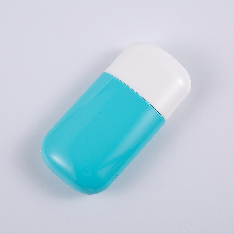 Botol Tabir Surya PE Biru 30ml & 50ml dengan Perlindungan UV