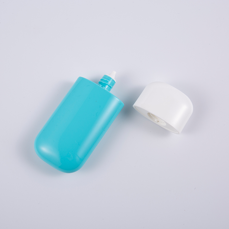 Botol Tabir Surya PE Biru 30ml & 50ml dengan Perlindungan UV