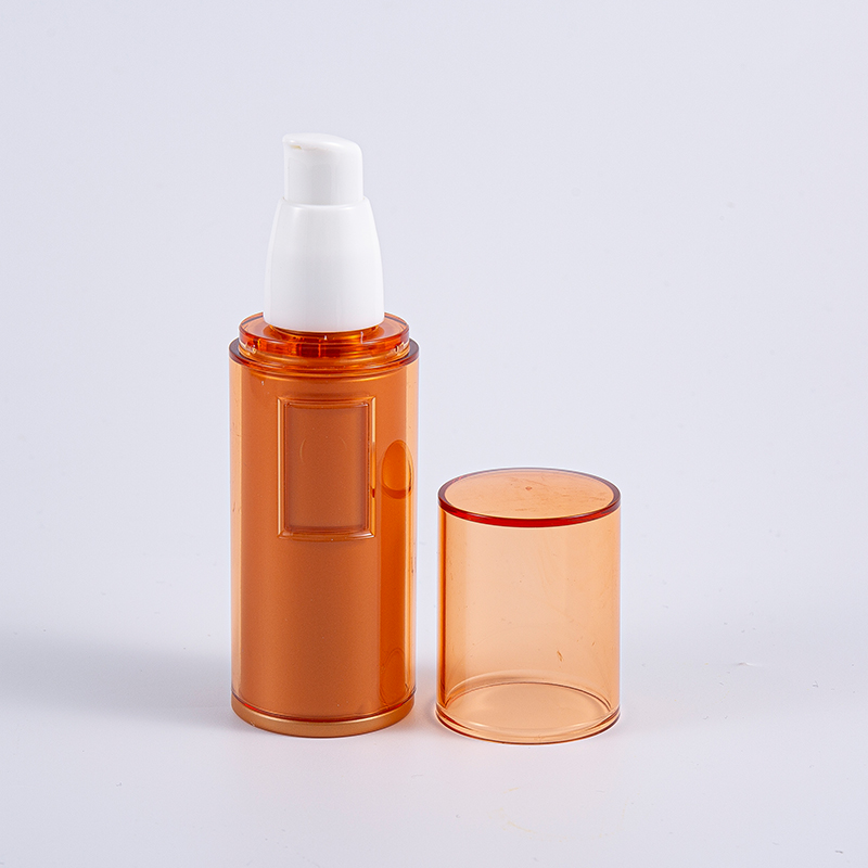 Wadah Kosmetik Isi Ulang Botol Vakum Tas Bagian Dalam 60ml dengan Pompa Pengap 