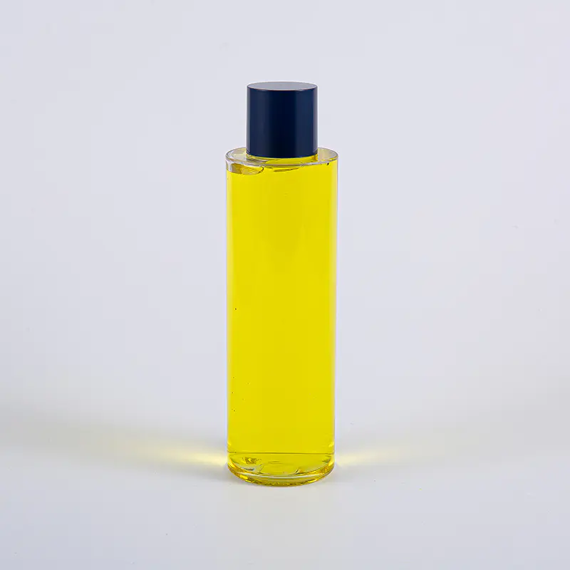 50ml 100ml 120ml 130ml 170ml 200ml Botol Lotion Bulat PETG Dengan Tutup Sekrup Bulat Dan Sisipan Kecil
