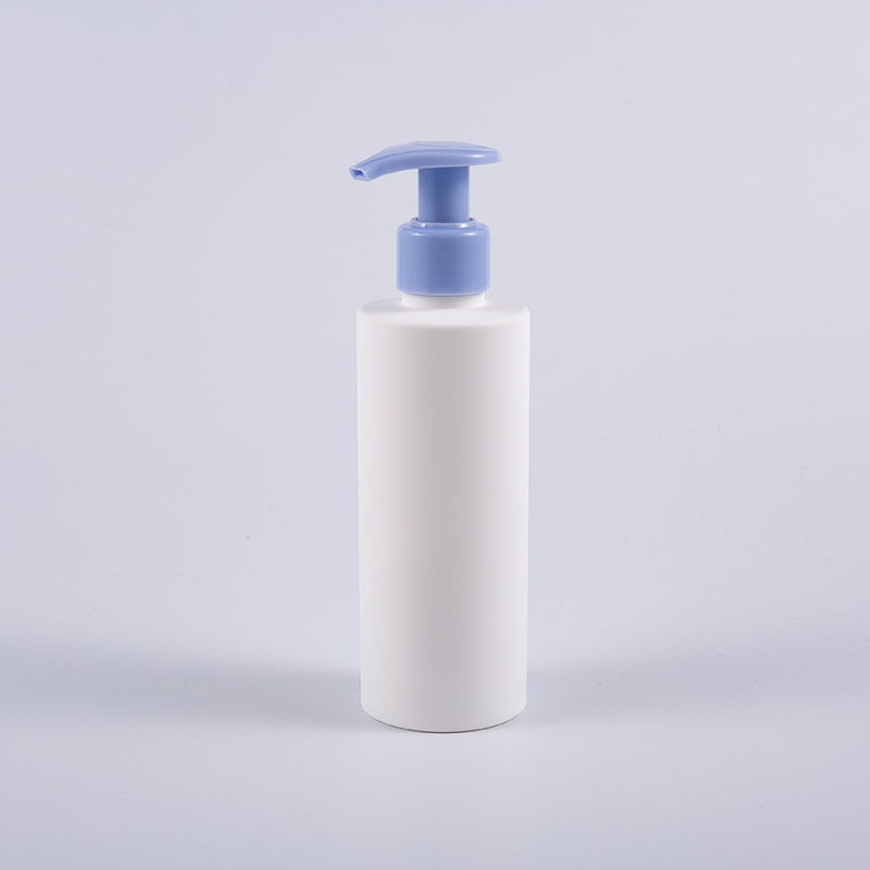 Botol Pembersih Lotion Pompa Cuci Tangan PE Bulat 200ml Frost White Botol Pembersih Lotion Pompa Cuci Tangan PE Bulat 200ml Frost White